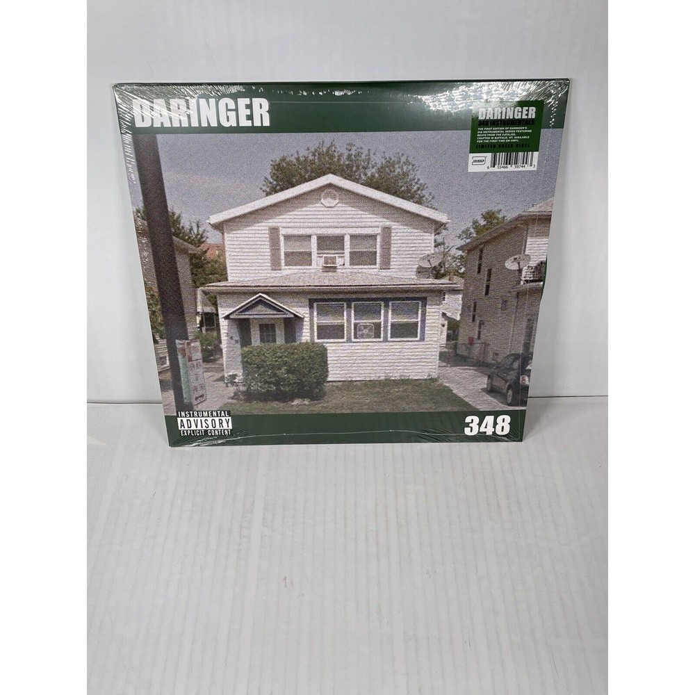 Daringer 348 Instrumentals Green Vinyl LP Limited Edition BRAND NEW